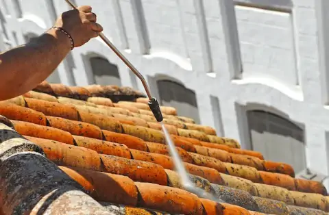 Nettoyage de toitures - Romillé